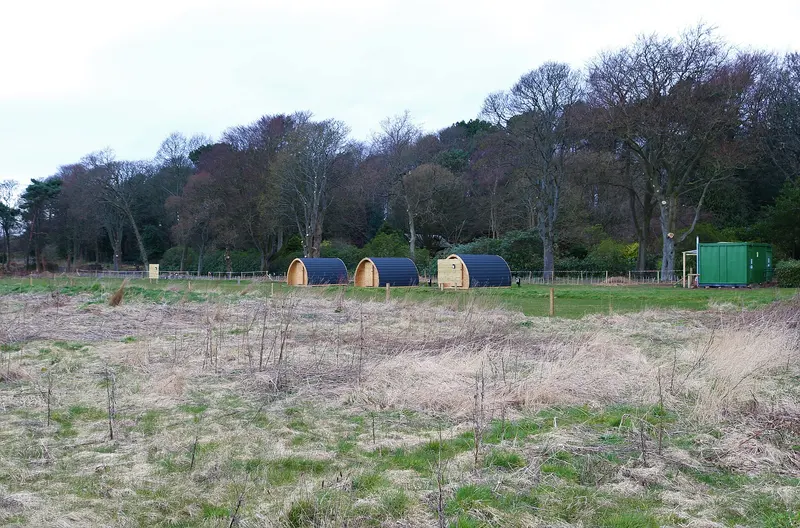 Glamping pods, Silverburn Park