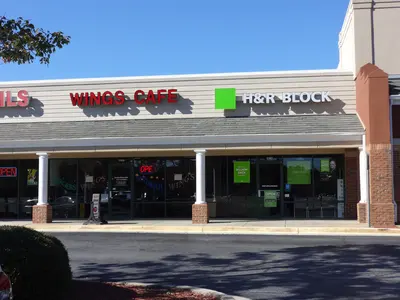 Wings Cafe, H&R Block, Tara Blvd, Clayton County