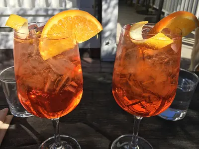 Aperol Spritz - Santa Ynez Kitchen - Sarah Stierch