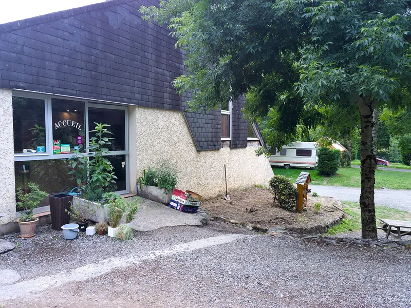 Camping Gave d'Aspe Urdos accueil