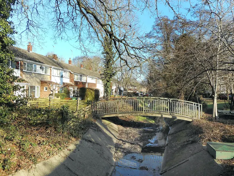 Bishop's Wood Stream in Tadley