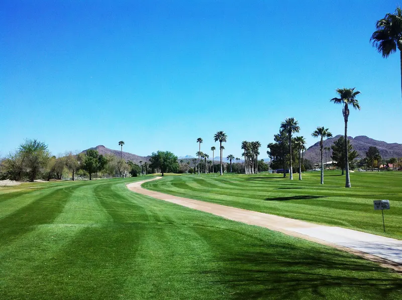 Green Golf Course, near Gold Camp