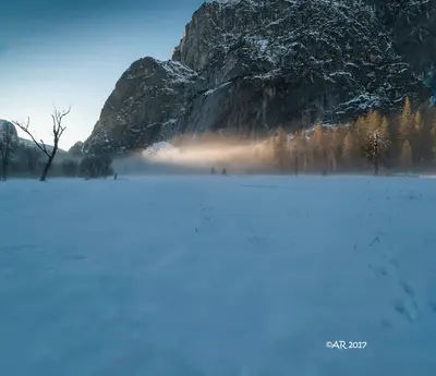 Splash of Sun, near Yosemite Valley