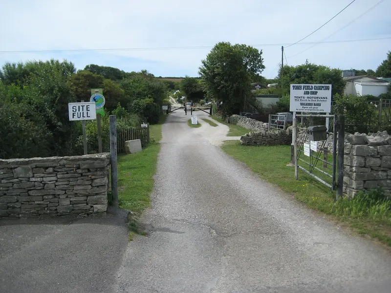Tom's Field campsite, Langton Matravers
