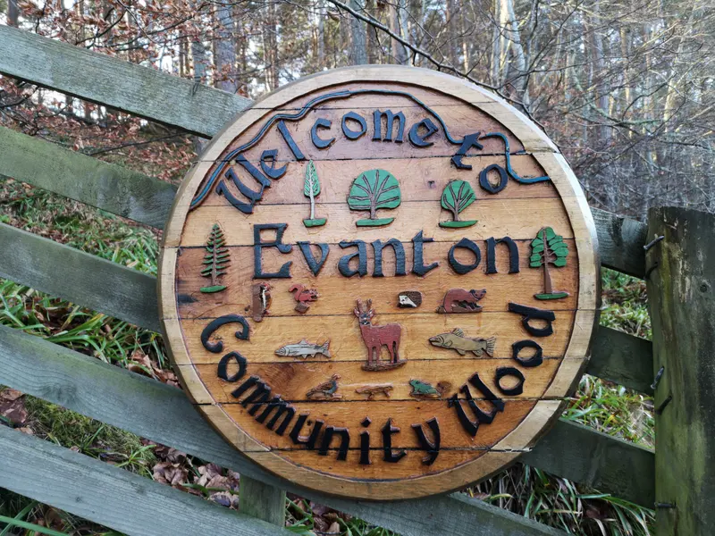 Welcome to Evanton Community Wood, about 0.2 km from Black Rock Holiday Park