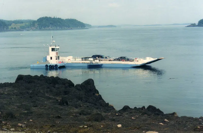 The ferry from Deer Island to Campobello