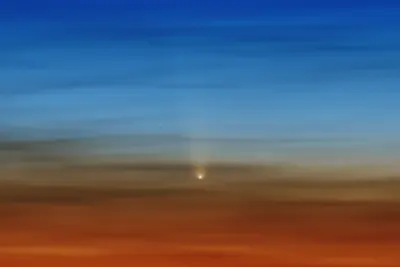 Comet C/2023 A3 (Tsuchinshan-ATLAS) This was an ambitious attempt on October 11th to shoot the comet at only…, near Bonneau Beach
