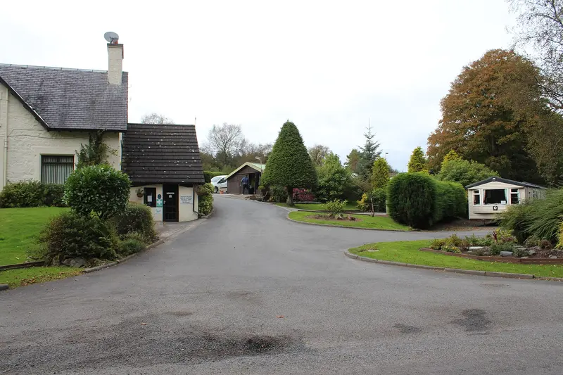 Entrance to Drumlochart Caravan Park