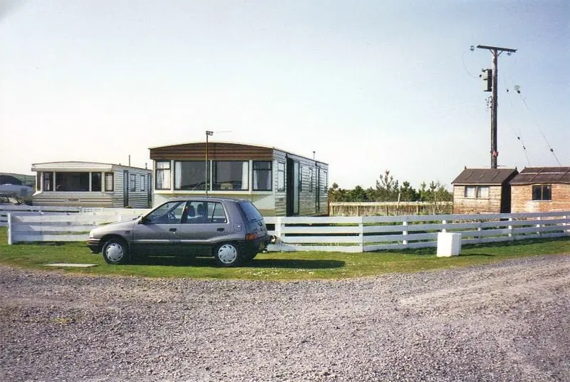Photo: Ann Cook / CC BY-SA 2.0, via Wikimedia Commons Sands of Luce Caravan Site