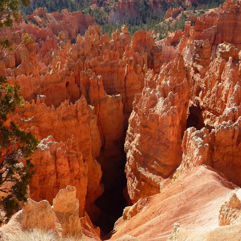 Bryce Canyon Parc national, about 0.4 km from Sunset Campground