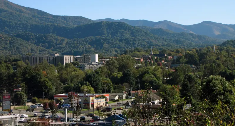 Downtown Waynesville NC