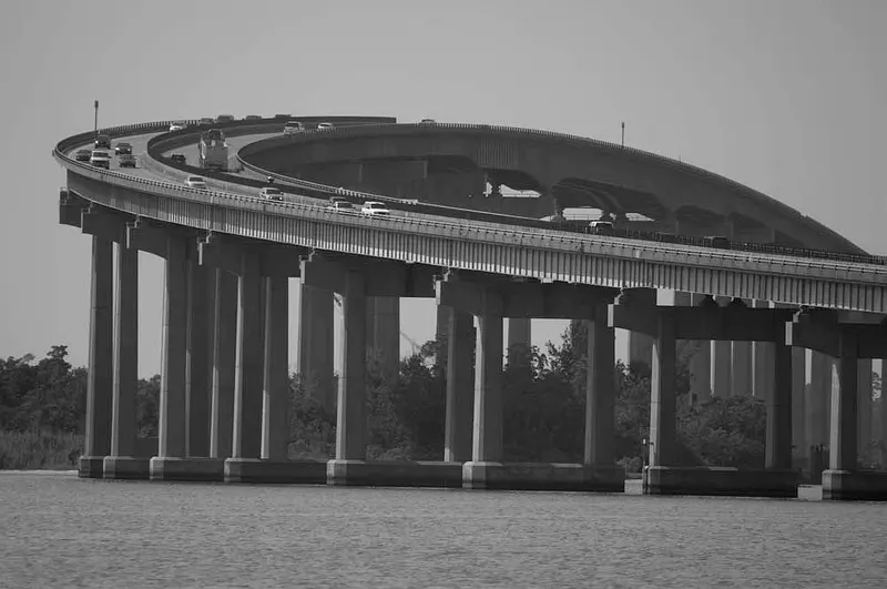 Israel LaFleur Bridge in Lake Charles, Louisiana