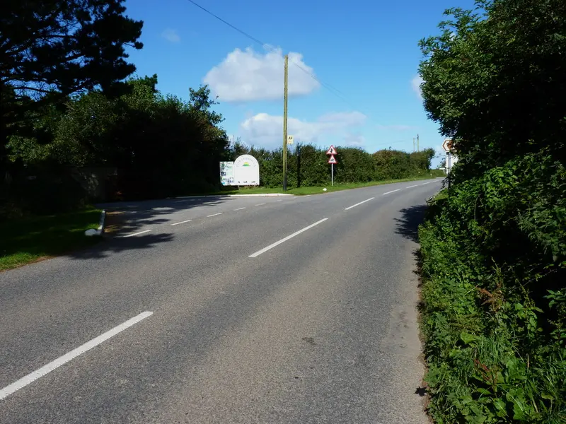 Entrance to the Porthtowan Tourist Park