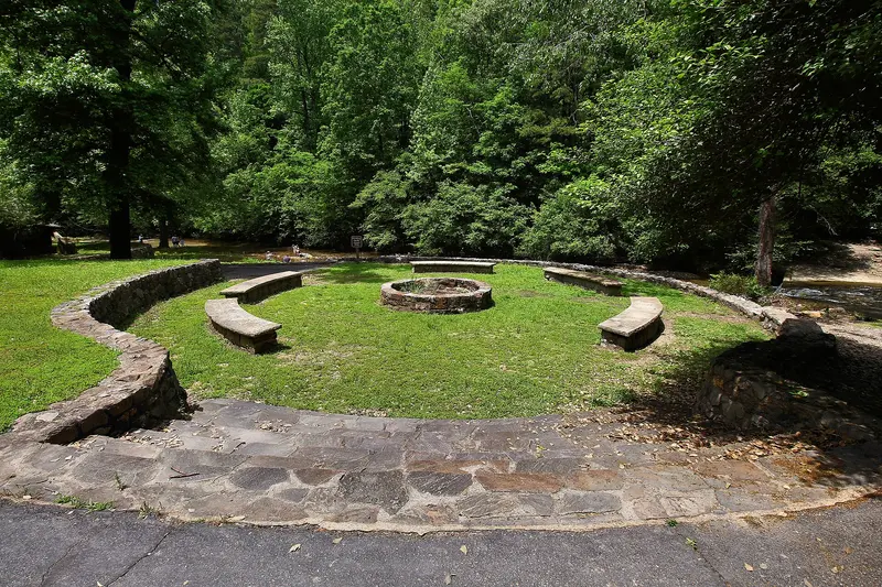 Group Area Gulpha Gorge Hot Springs NP