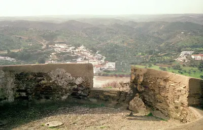 Sanlúcar de Guadiana, Blick von der Festung San Marco nach Alcoutim