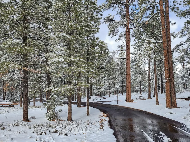 Snow at Sunset Campground - Bryce Canyon National Park - Utah