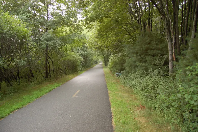 Minuteman Bikeway in Bedford, about 1.3 km from Hanscom Air Force Base FamCamp