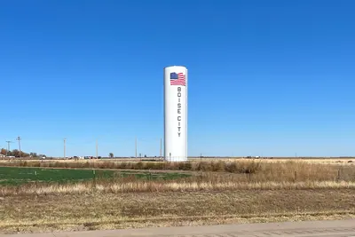 Boise City water tower