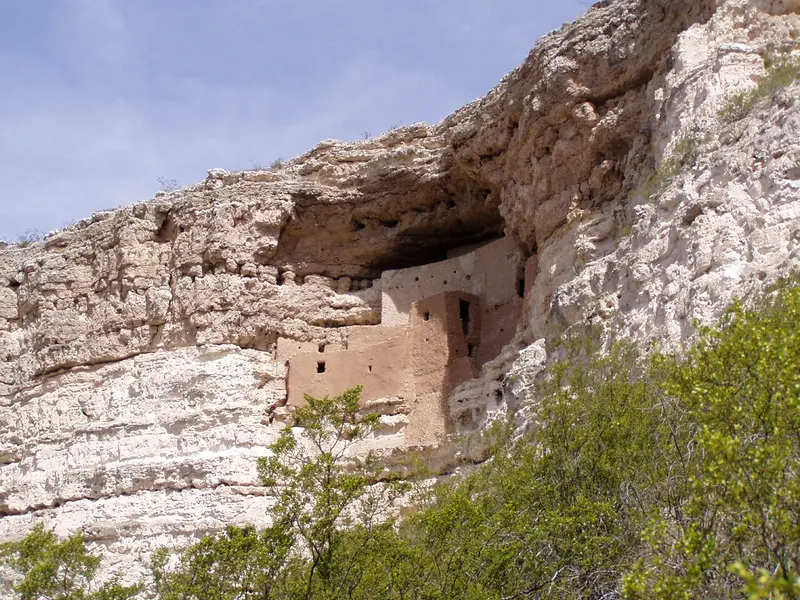 Montezuma Castle, near Lake Montezuma