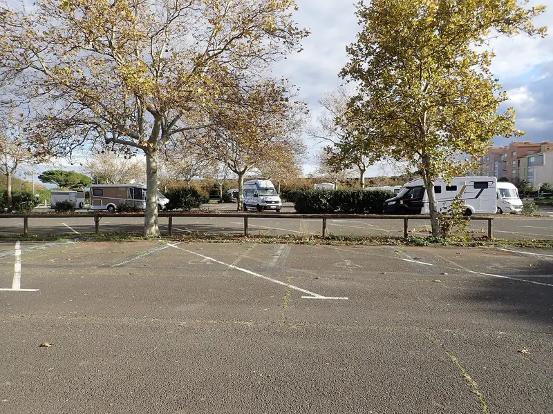 Aire de camping-car de La Clape area