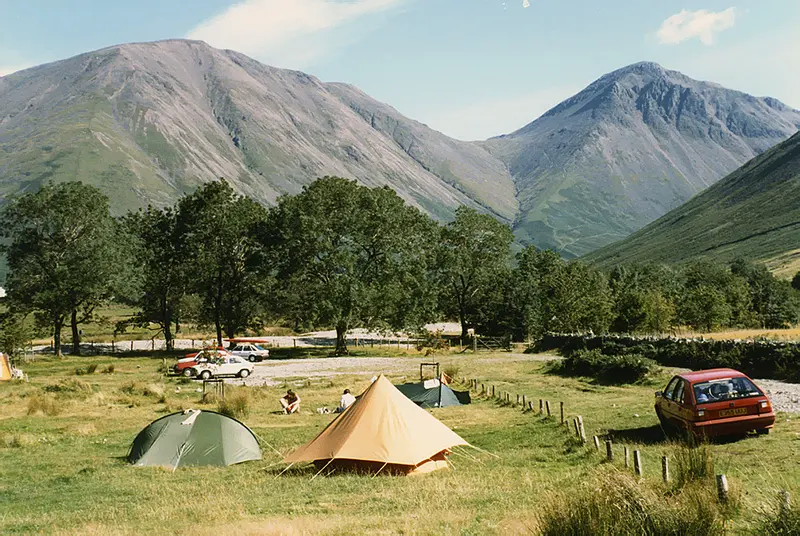 National Trust campsite, Wasdale Head