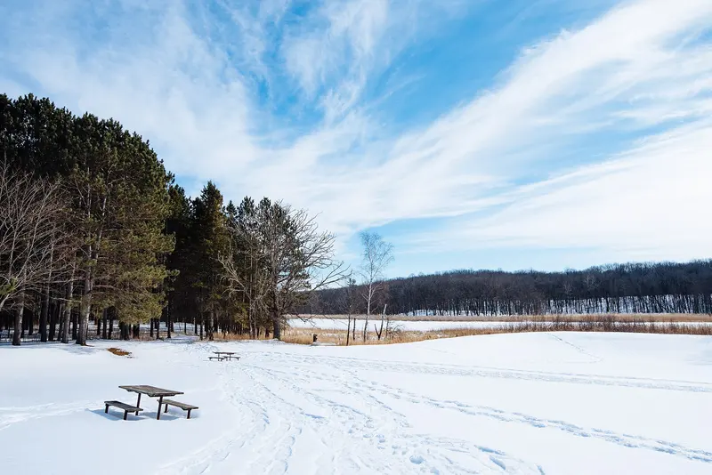 Winter at Mille Lacs Kathio State Park, Minnesota - Snow