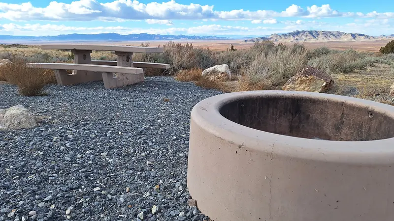 20231208 Simpson Springs campfire view