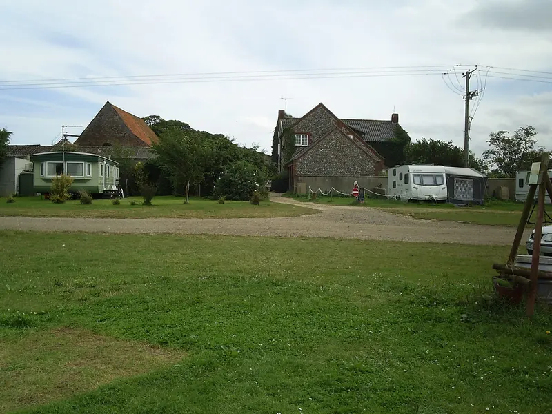 Farm buildings at Breck farm and campsite