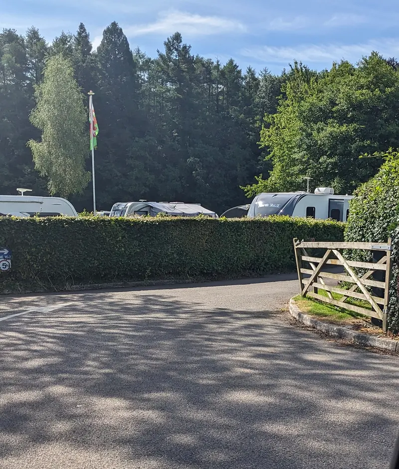 Photo: Jaggery / CC BY-SA 2.0, via Wikimedia Commons Entrance to Pont Kemys Caravan and Camping Park