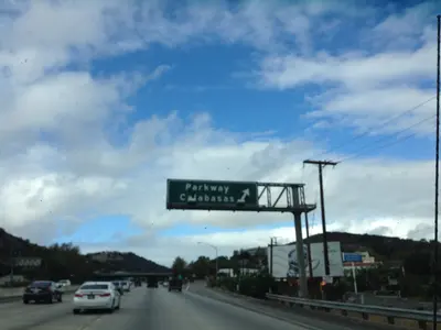 Los Angeles County, CA, USA, near Hidden Hills