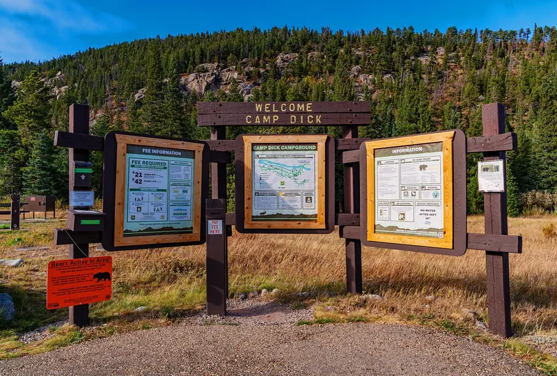 Photo: Tony Webster from Minneapolis, Minnesota, United States / CC BY 2.0, via Wikimedia Commons Camp Dick Campground - Arapaho and Roosevelt National Forests, Colorado