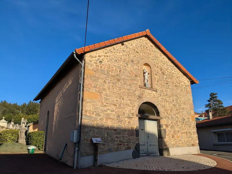 Violay - Chapelle Saint-Roch, façade ouest (fév 2025), about 1.0 km from Aire Violay